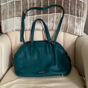 Very good used Vera Bradley Leather Diana Satchel.